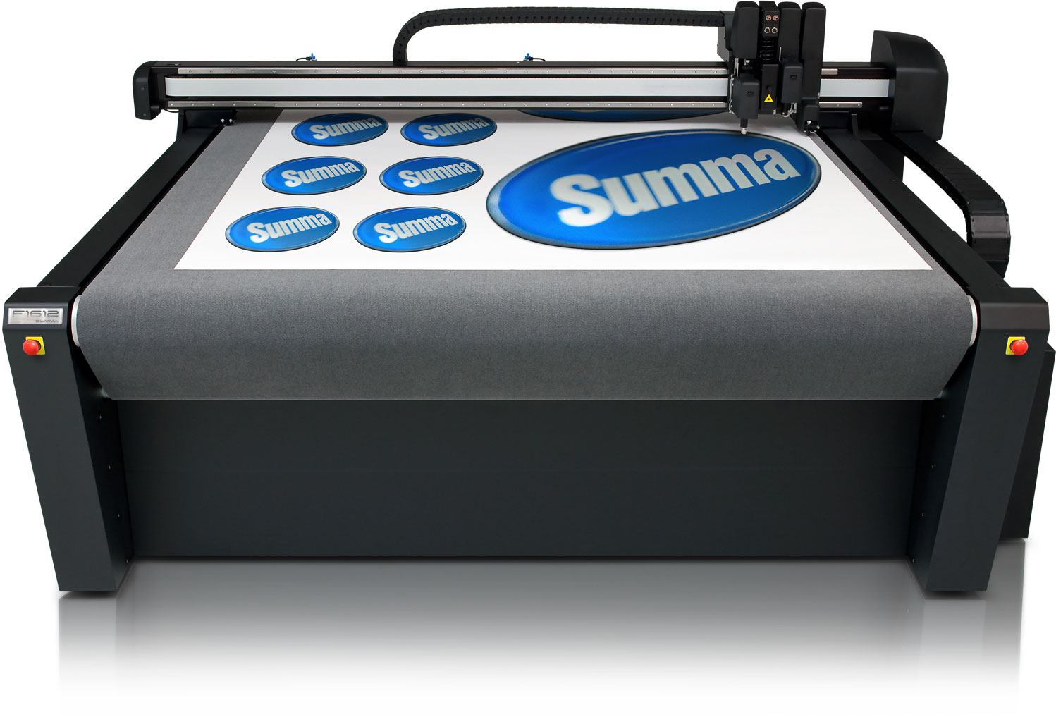 מדיהקומפני מערכת חיתוך Summa Flatbed F1612